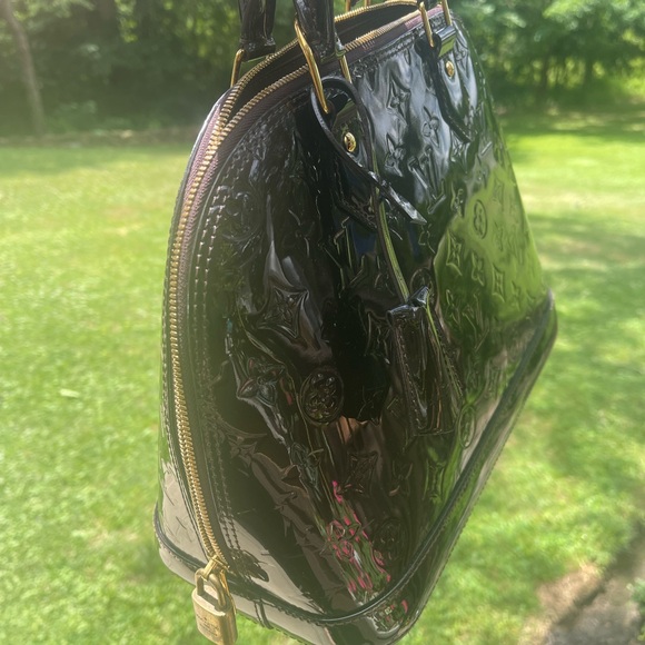 Louis Vuitton Patent Leather Alma PM Bag - Picture 10 of 10